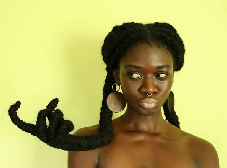 Talented Artist Turns Her Hair Into Incredible Sculptures