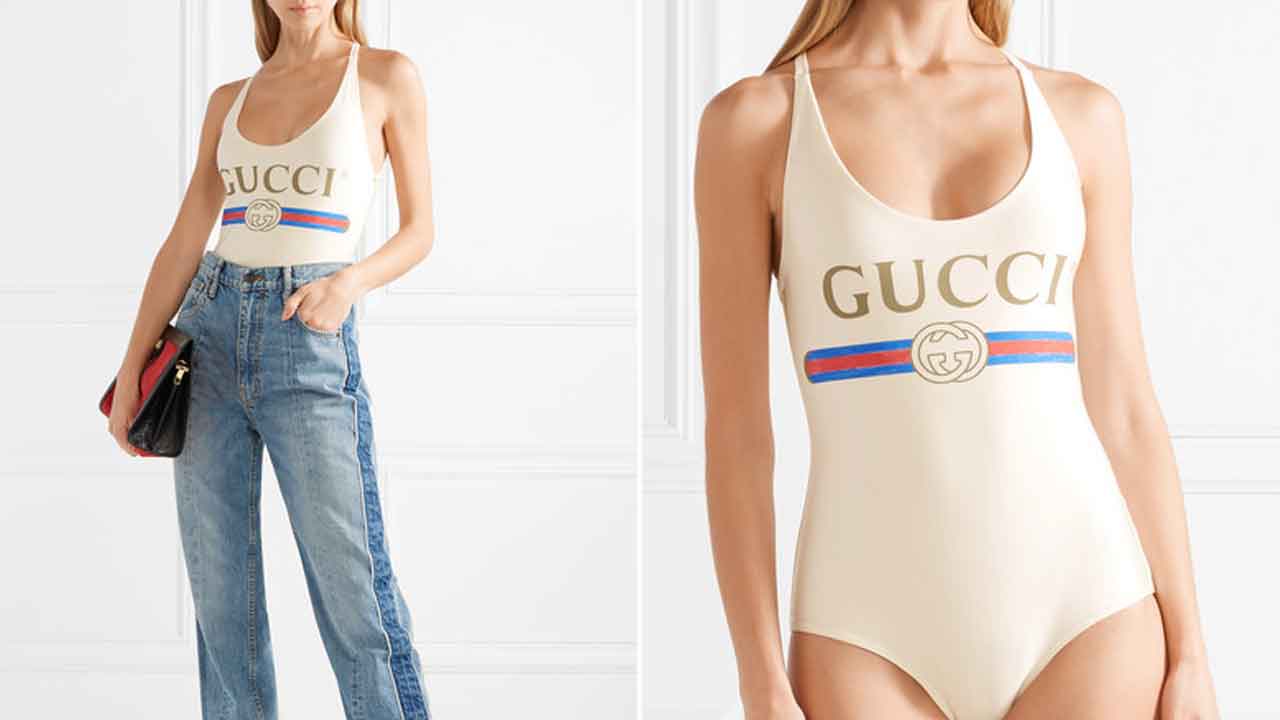 Gucci swimsuit sells out even though it can't be worn in a pool
