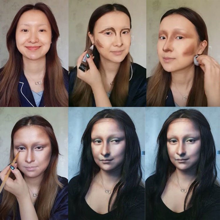 entusiasme build hykleri Beauty Blogger Uses Her Incredible Makeup Skills to Transform Herself into  Whoever She Wants